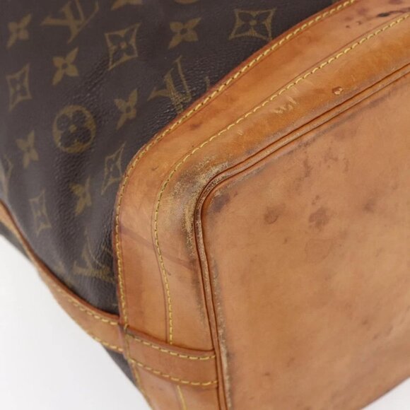 LOUIS VUITTON Monogram Noe Shoulder Bag M42224 LV Auth BA6956 - Picture 4 of 16
